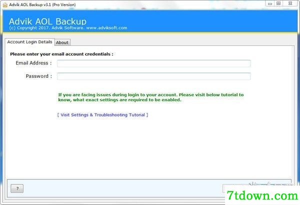 Advik AOL Backup(AOL邮件备份软件)
