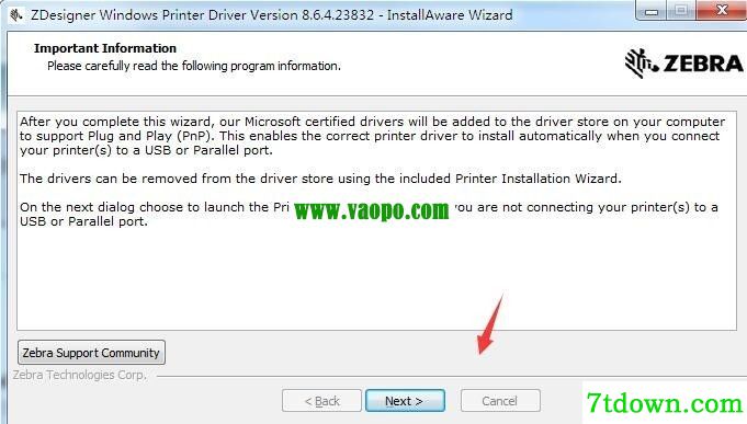 斑马ZDesigner ZT231 203dpi打印机驱动 v8.6.4.23832正版