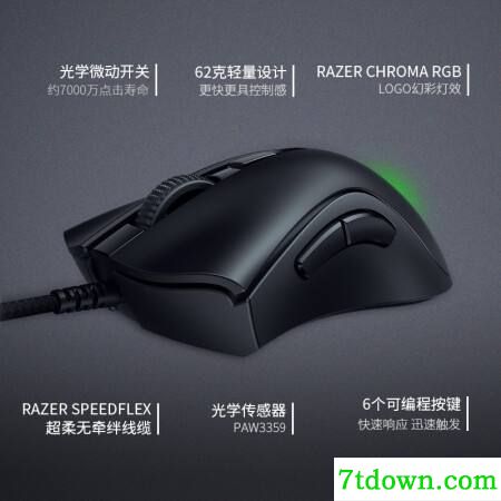 雷蛇炼狱蝰蛇v2鼠标驱动参数设置