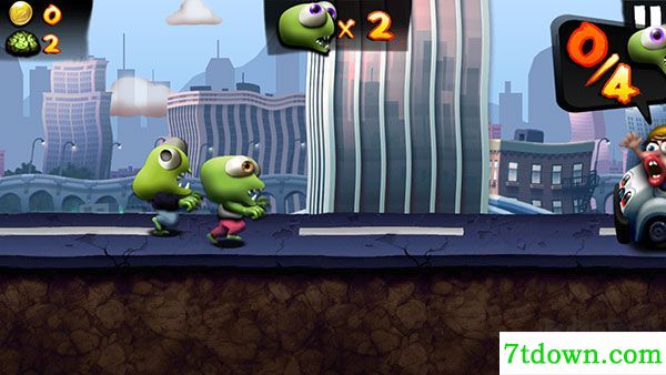 僵尸尖叫(Zombie Tsunami)