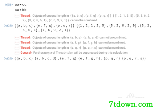 mathematica4怎么计算行列式10