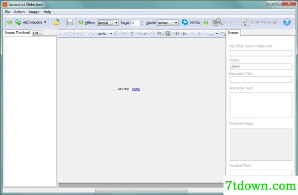 Javascript幻灯片制作软件截图1