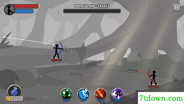 激斗弓箭手游戏(Stickfight Archer)