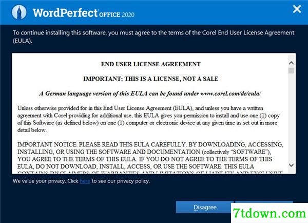 WordPerfect Office Standard安装破解教程2