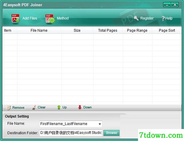 4Easysoft PDF Joiner下载截图1
