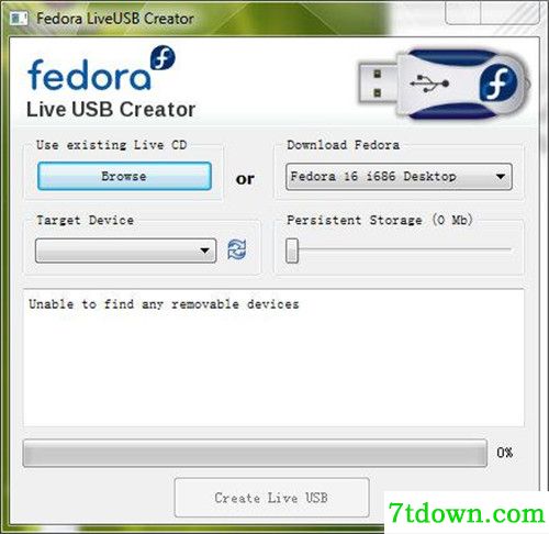 Fedora LiveUSB Creator基本介绍