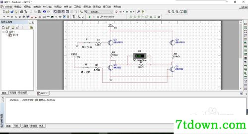 multisim12如何反白7