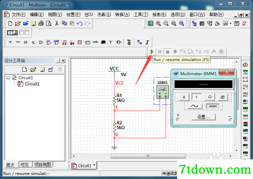 multisim12怎么添加万用表5