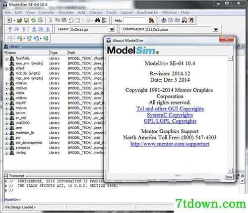 ModelSim SE-64 10.4下载功能介绍
