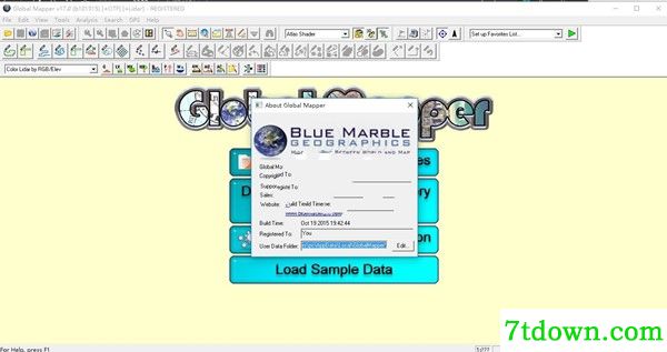 global mapper17破解教程2