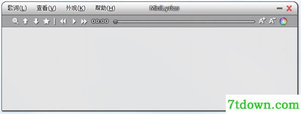 迷你歌词截图