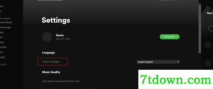 Spotify怎么设置中文3
