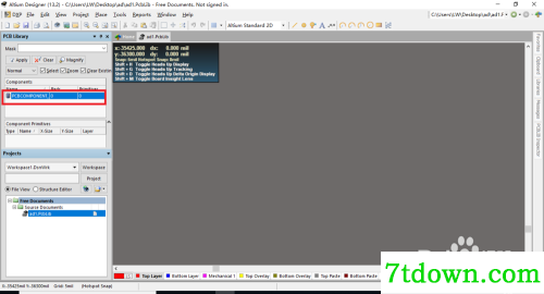 Altium Designer2021怎么画元件3