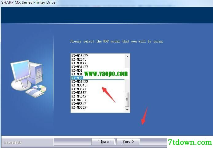 夏普Sharp MX-M354N复合机驱动 v09.03.04.45正版