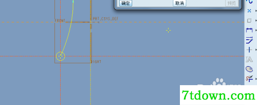 proe4.0如何画弹簧8