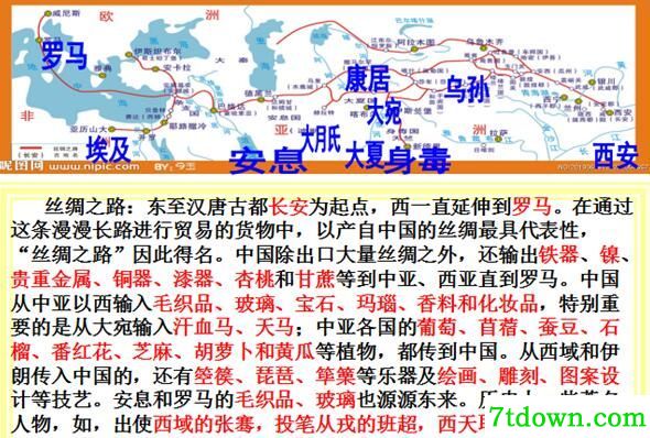 丝绸之路PPT课件北师大版