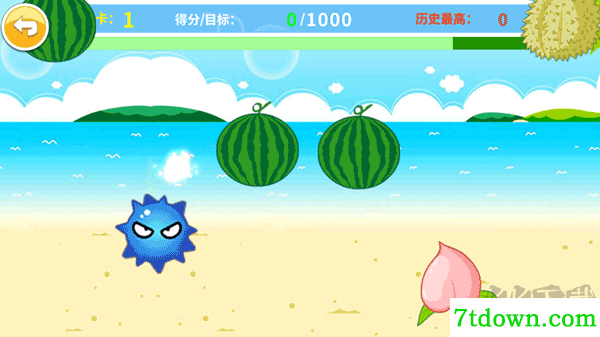 儿童益智切水果游戏