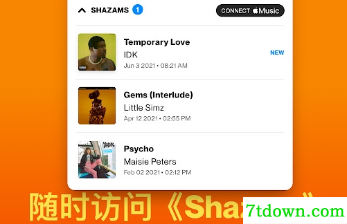 Shazam网页听歌识曲 Shazam网页听歌识曲