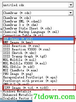 ChemOffice Suite保存图片方法4