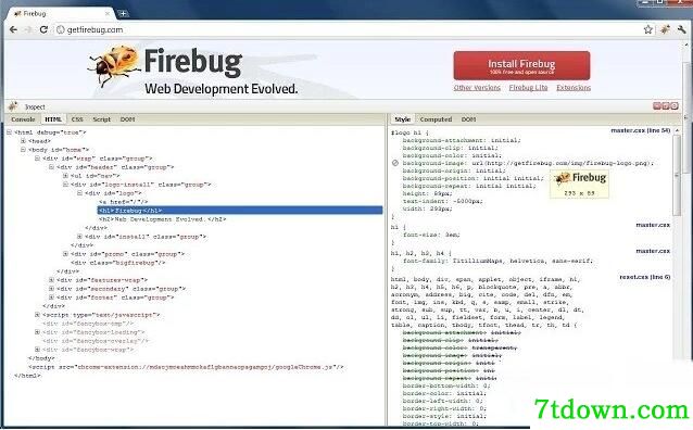 firebug lite安装版