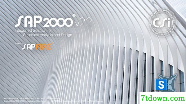 CSI SAP2000 Ultimate v22.0.0内购版(附破解补丁)