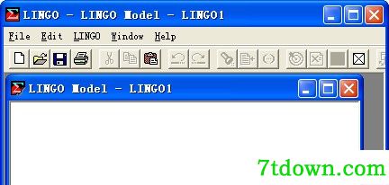 lingo求解线性规划问题