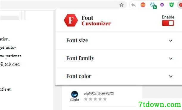 Font Customizer插件