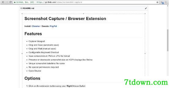 Screenshot Capture截图扩展