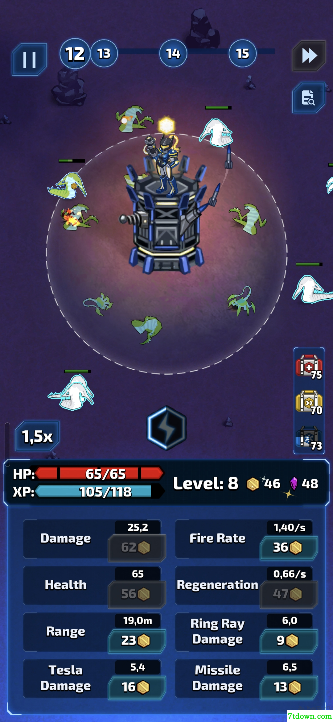 太空基地闲置塔防游戏(Space Base)