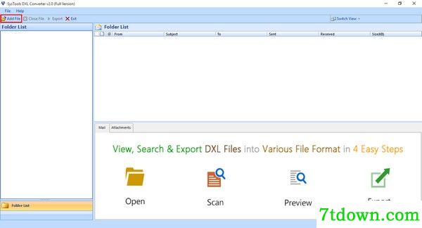 SysTools DXL Converter下载截图1