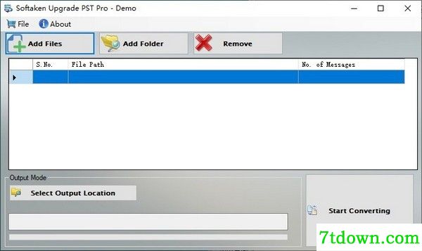 Softaken Upgrade PST Pro下载截图1