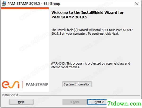 ESI PAM-STAMP钣金成型分析软件安装图1