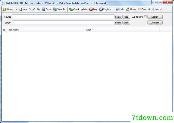 Batch Word to EMF Converter下载预览图