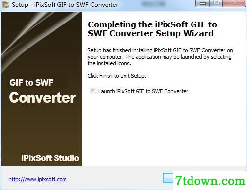 iPixSoft GIF to SWF Converter安装图7