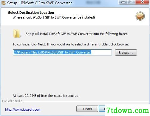 iPixSoft GIF to SWF Converter安装图3
