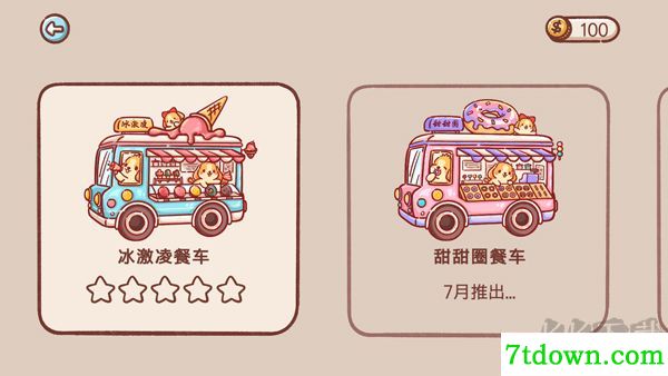 狗狗冰淇淋餐车(Ice Cream Truck)