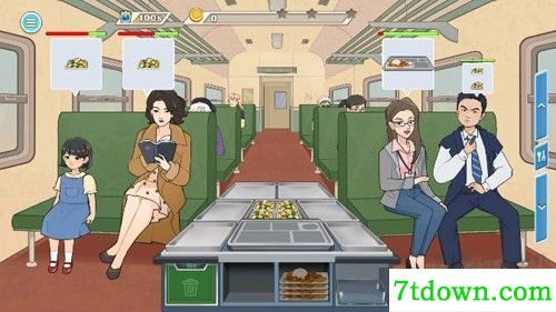 时代绿皮车去广告版