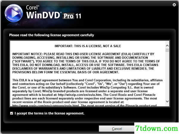 WinDVD软件安装步骤2