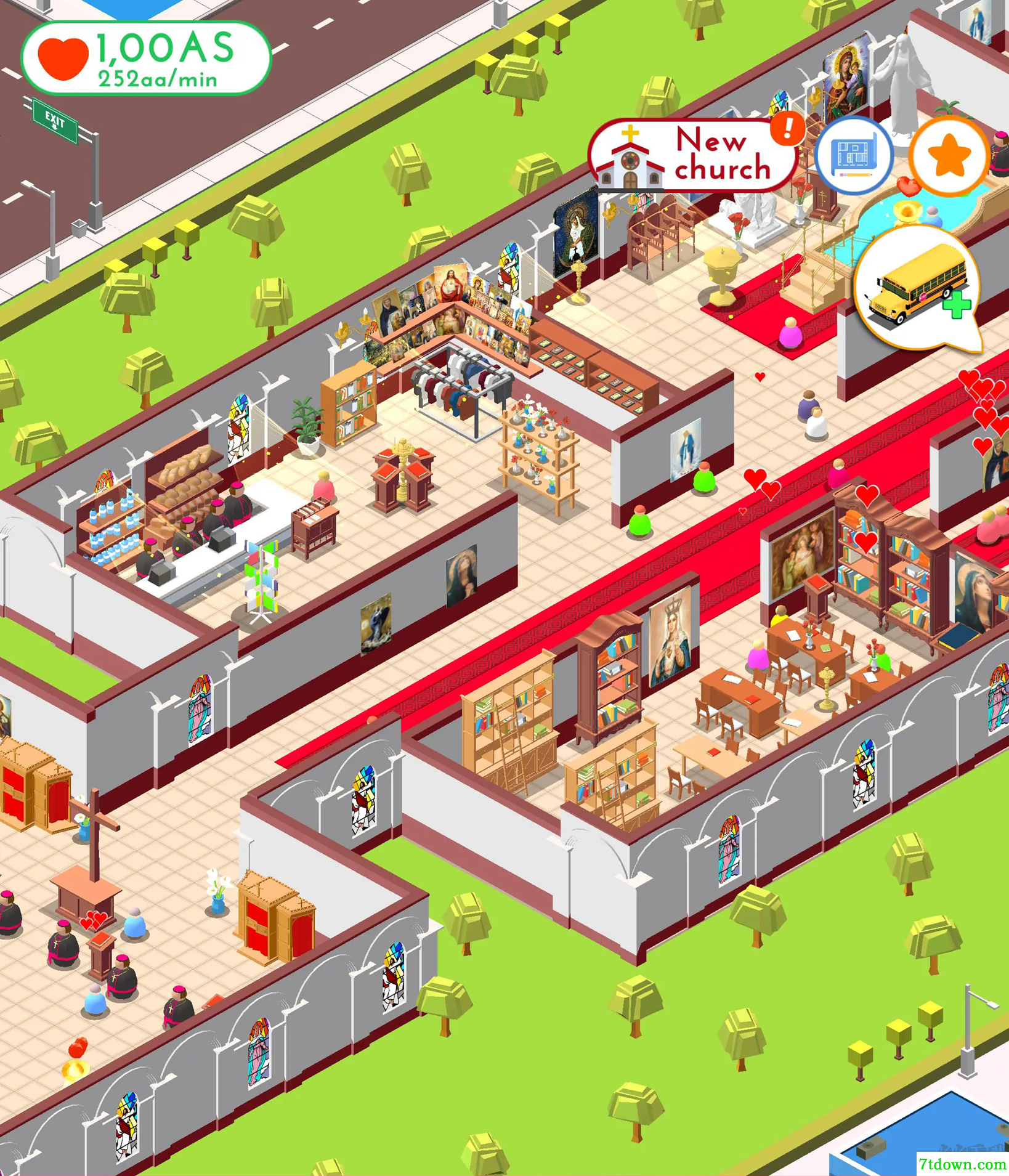 闲散教会大亨(Idle Church Tycoon)