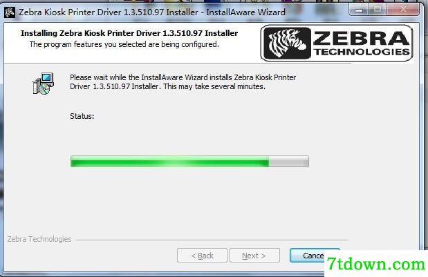 斑马Zebra TTP 7000打印机驱动 v1.3.510.97正版