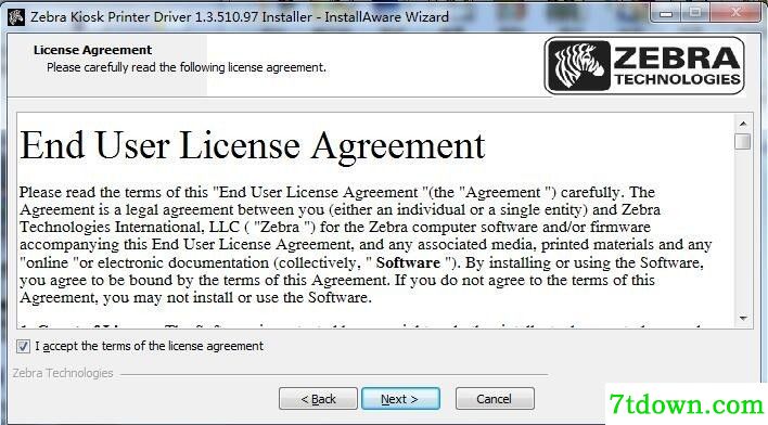 斑马Zebra TTP 7000打印机驱动 v1.3.510.97正版