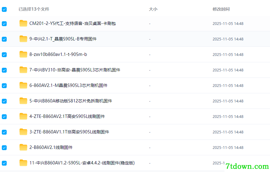 中兴机顶盒刷机包通用版