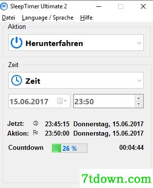 SleepTimerUltimate定时执行任务软件