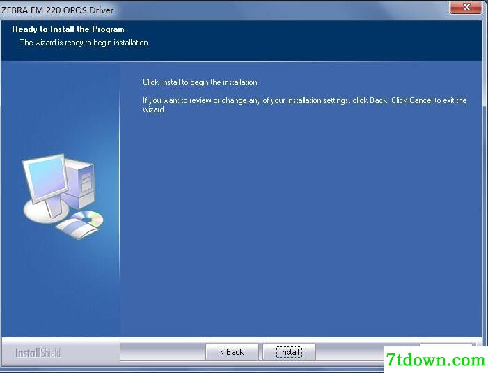 斑马Zebra EM-220打印机驱动 v2.00.12正版