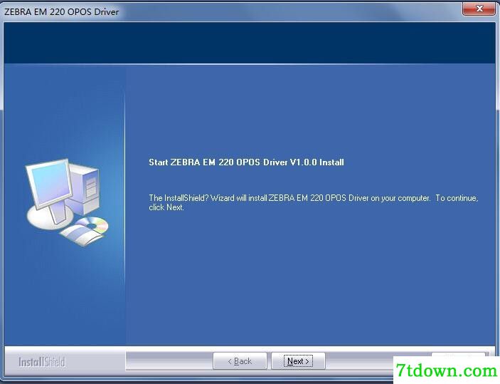 斑马Zebra EM-220打印机驱动 v2.00.12正版