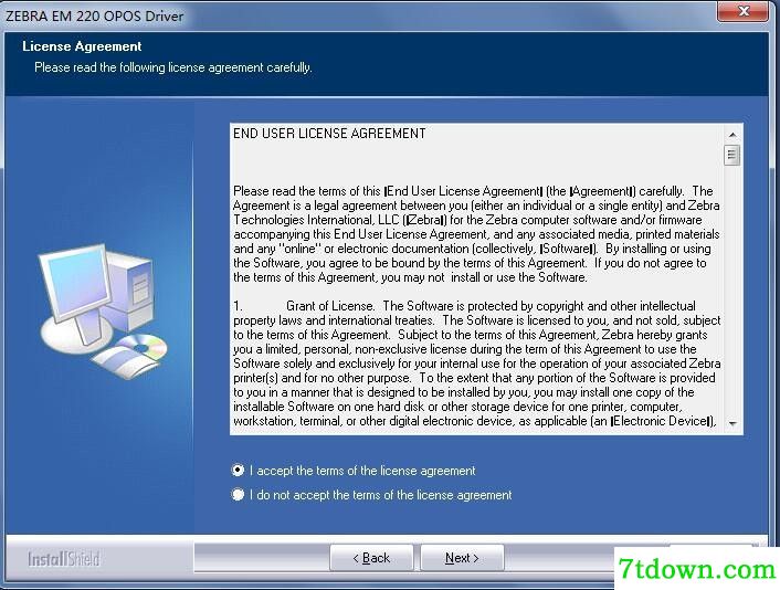 斑马Zebra EM-220打印机驱动 v2.00.12正版