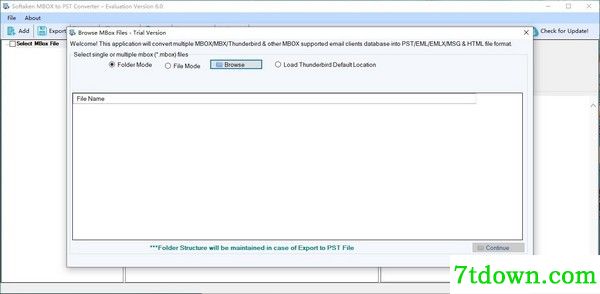 Softaken MBOX to PST Converter免费版