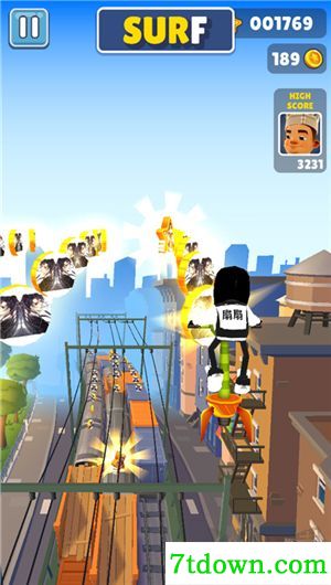 地铁跑酷扇扇定制版
