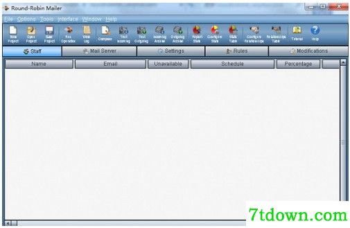 Round Robin Mailer截图