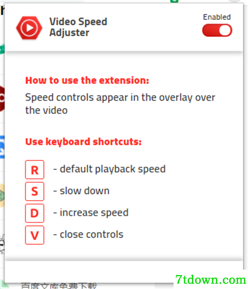 Video speed adjuster开发背景
